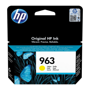 HP 963 Cartouche d'encre jaune authentique