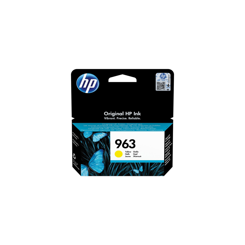 HP 963 Cartouche d'encre jaune authentique HP 963 Cartouche d'encre jaune authentique