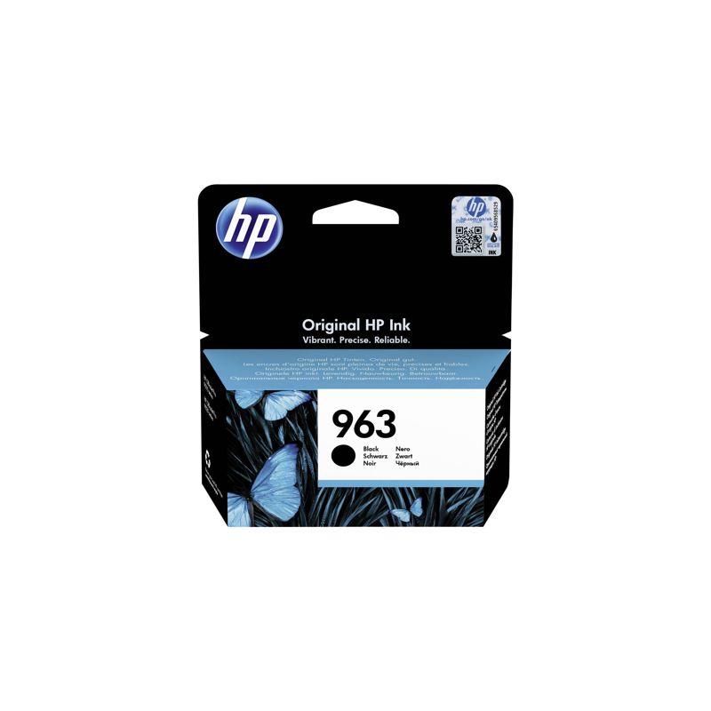 HP 963 Cartouche d'encre noire authentique HP 963 Cartouche d'encre noire authentique