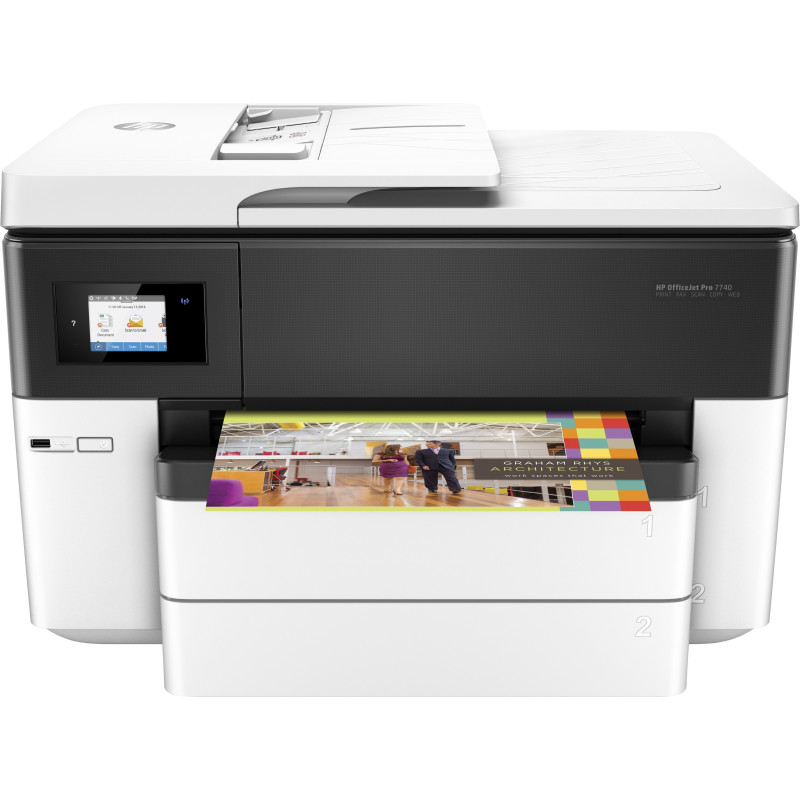 HP OfficeJet Pro 7740 A jet d'encre thermique A3 4800 x 1200 DPI 22 ppm Wifi
