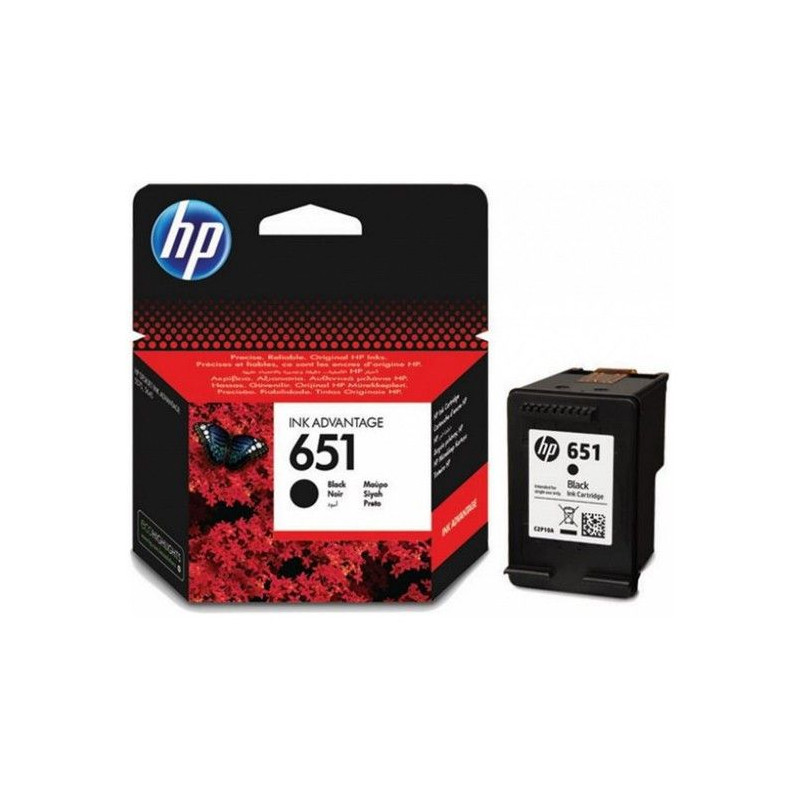 HP 651 cartouche d'encre Original Noir