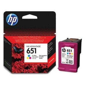 HP 651 cartouche d'encre Original Cyan, Magenta, Jaune