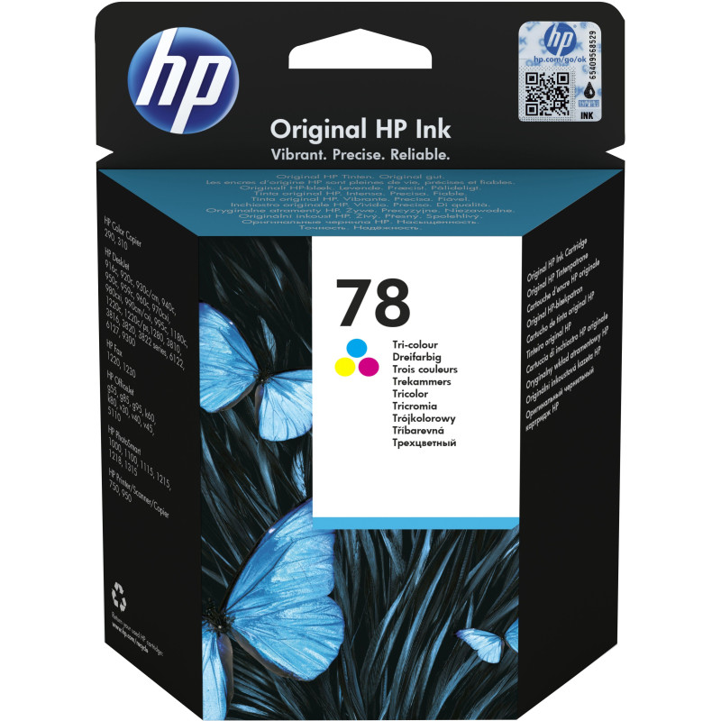 HP 78 cartouche d'encre trois couleurs authentique HP 78 cartouche d'encre trois couleurs authentique