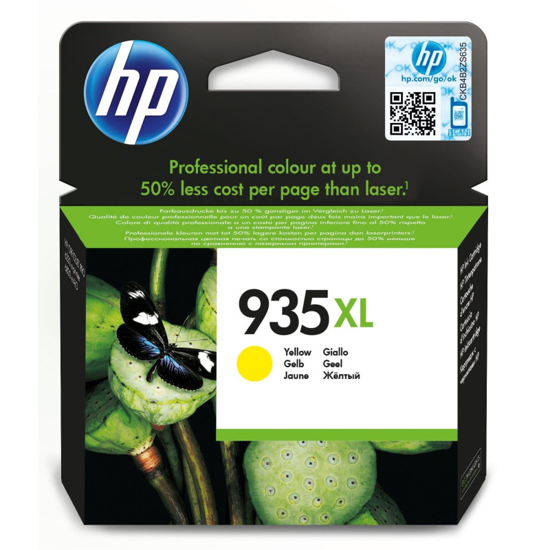 HP 935XL cartouche d'encre jaune authentique grande capacité HP 935XL cartouche d'encre jaune authentique grande capacité
