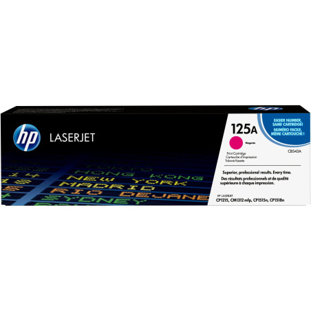 HP 125A toner LaserJet magenta authentique