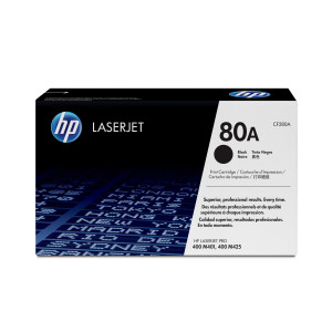 HP 80A toner LaserJet noir authentique