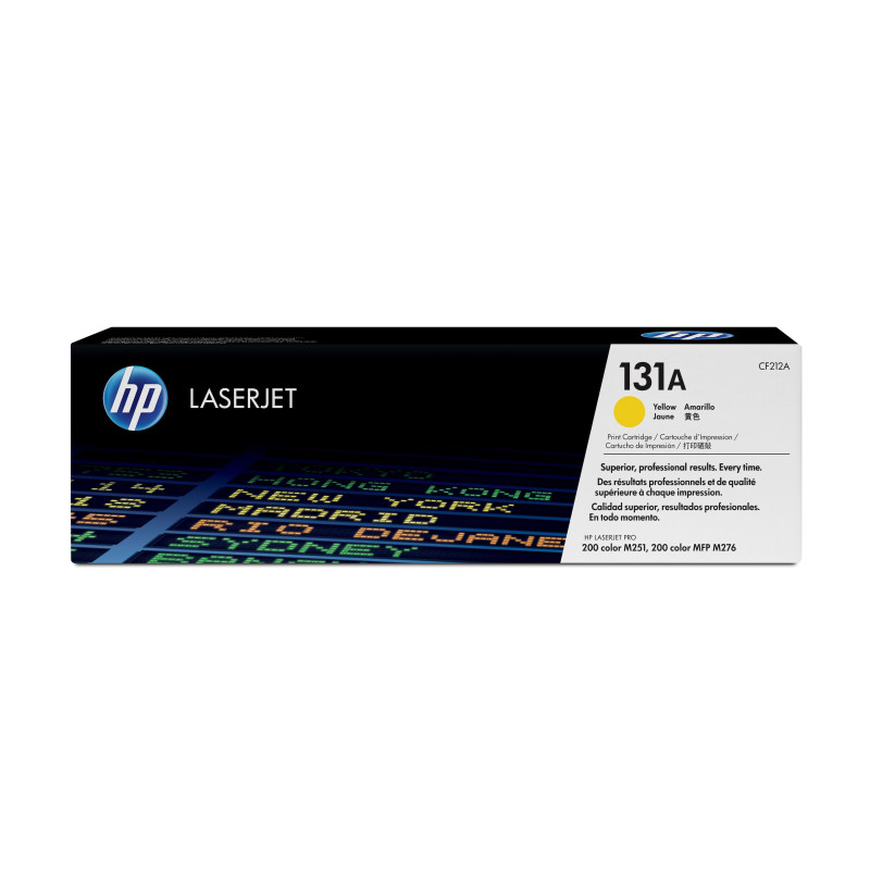 HP 131A toner LaserJet jaune authentique HP 131A toner LaserJet jaune authentique