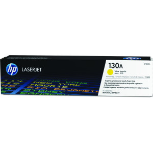 HP Cartouche de toner jaune d'origine LaserJet 130A