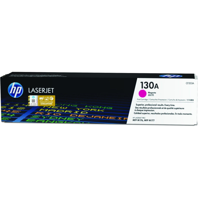 HP Cartouche de toner magenta d'origine LaserJet 130A