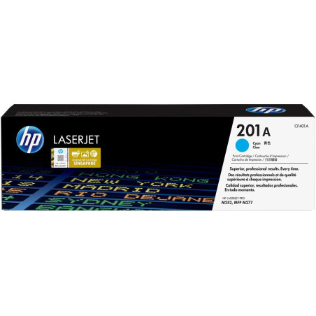 HP 201A toner LaserJet Cyan authentique