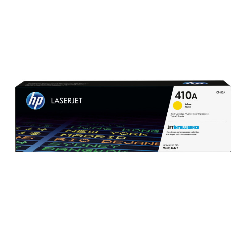 HP 410A toner LaserJet jaune authentique HP 410A toner LaserJet jaune authentique