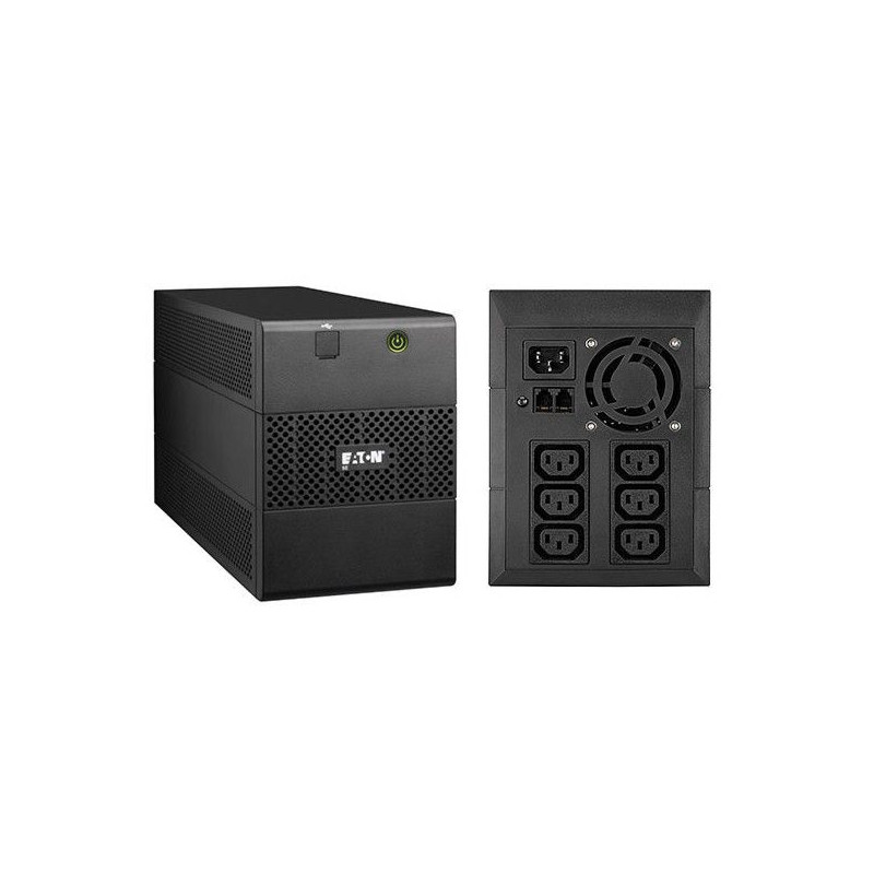 Eaton 5E1500IUSB alimentation d'énergie non interruptible 1,5 kVA 900 W 2 sortie(s) CA Eaton 5E1500IUSB alimentation d'énergie non interruptible 1,5 kVA 900 W 2 sortie(s) CA