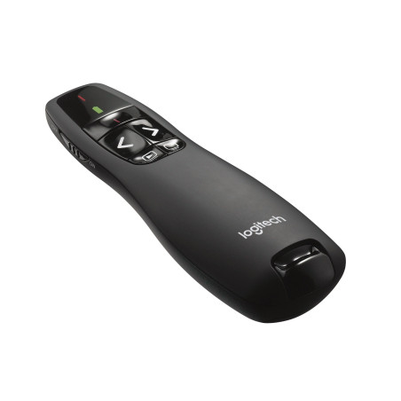 Logitech Wireless Presenter R400 télécommande RF Noir