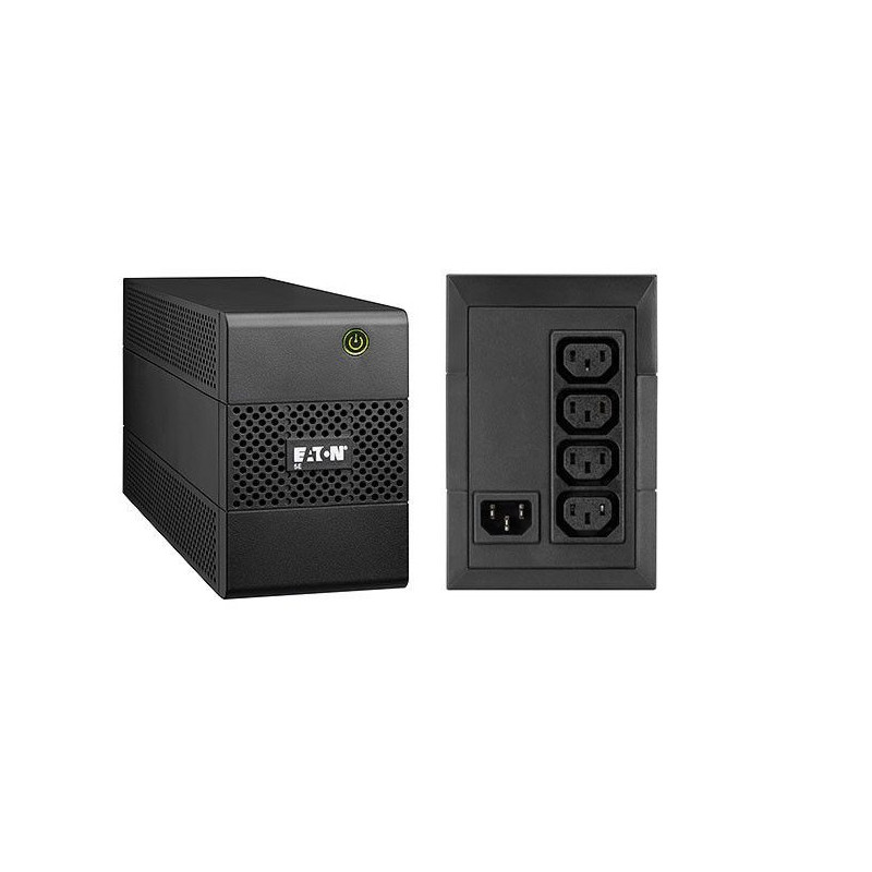 Eaton 5E650I alimentation d'énergie non interruptible Interactivité de ligne 0,65 kVA 360 W 4 sortie(s) CA Eaton 5E650I alimentation d'énergie non interruptible Interactivité de ligne 0,65 kVA 360 W 4 sortie(s) CA