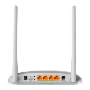TP-Link TD-W8961N routeur sans fil Fast Ethernet Monobande (2,4 GHz) 4G Gris, Blanc