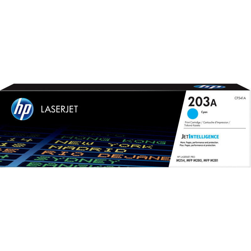 HP 203A cartouche de toner LaserJet cyan authentique HP 203A cartouche de toner LaserJet cyan authentique