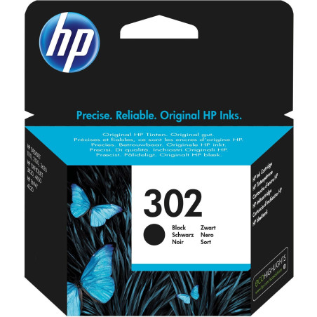 HP 302 Cartouche d’encre noire authentique