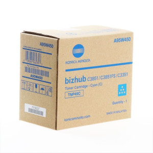 Minolta Cartouche de toner A95W450 TNP-49C cyan