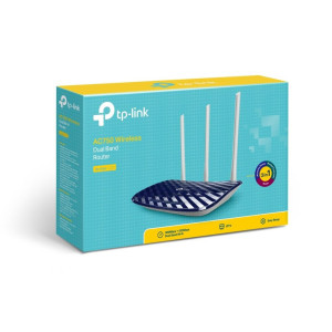 TP-Link AC750 routeur sans fil Fast Ethernet Bi-bande (2,4 GHz / 5 GHz) Noir, Blanc