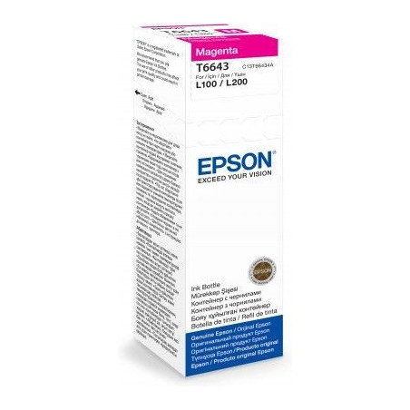 Epson T6643 Magenta ink bottle 70ml