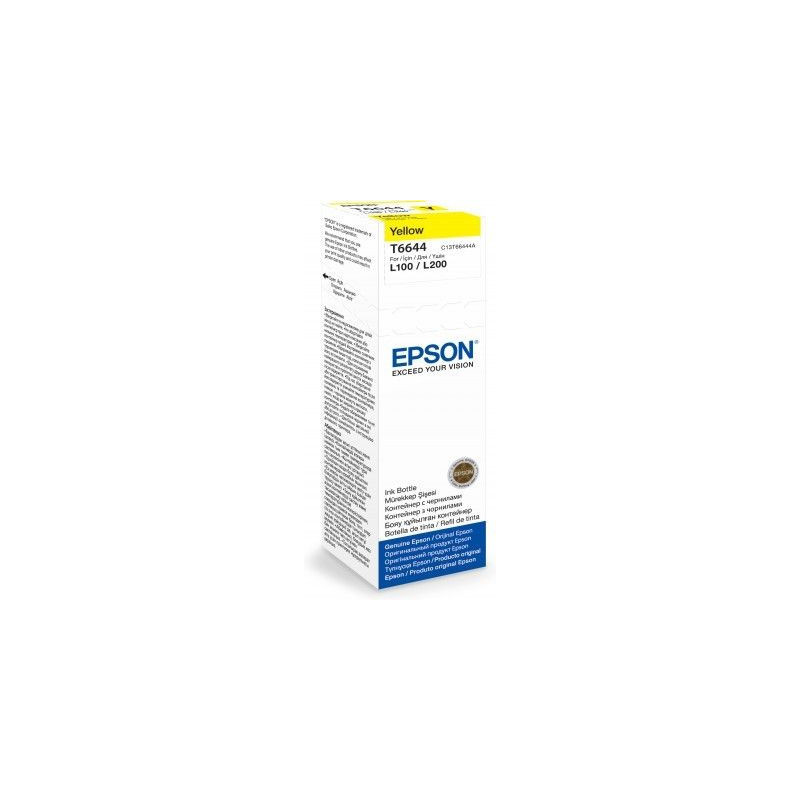 Epson T6644 Yellow ink bottle 70ml Epson T6644 Yellow ink bottle 70ml