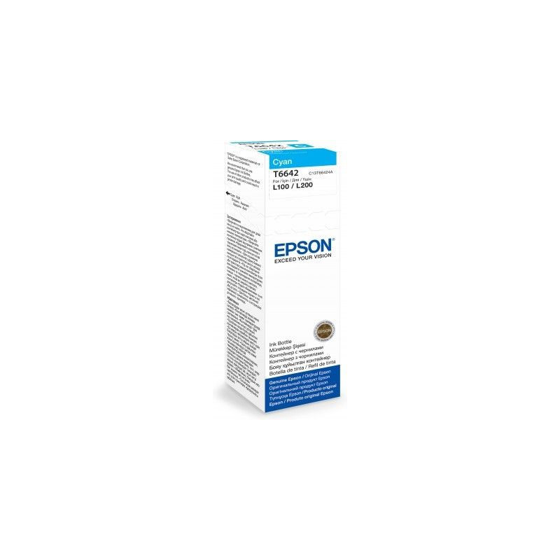Epson T6642 Cyan ink bottle 70ml Epson T6642 Cyan ink bottle 70ml