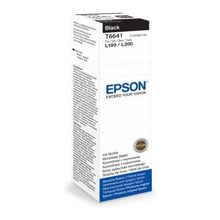 Epson T6641 Black ink bottle 70ml