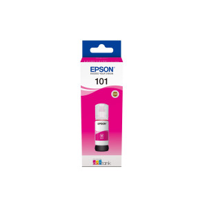 Epson 101 Magenta - Bouteille d'encre Epson EcoTank d'origine (C13T03V34A)
