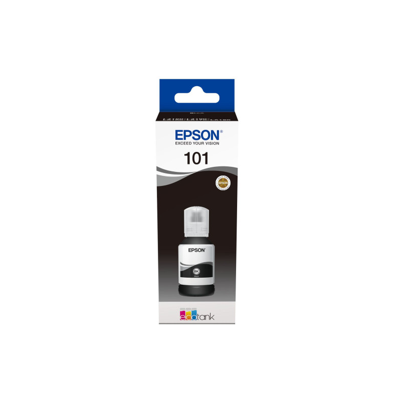 Epson 101 EcoTank Black cartouche d'encre 1 pièce(s) Original Noir Epson 101 EcoTank Black cartouche d'encre 1 pièce(s) Original Noir
