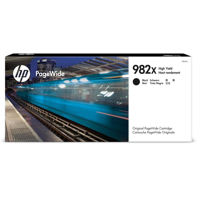 HP 982X Black Original PageWide Crtg 20 000 pages HP 982X Black Original PageWide Crtg 20 000 pages