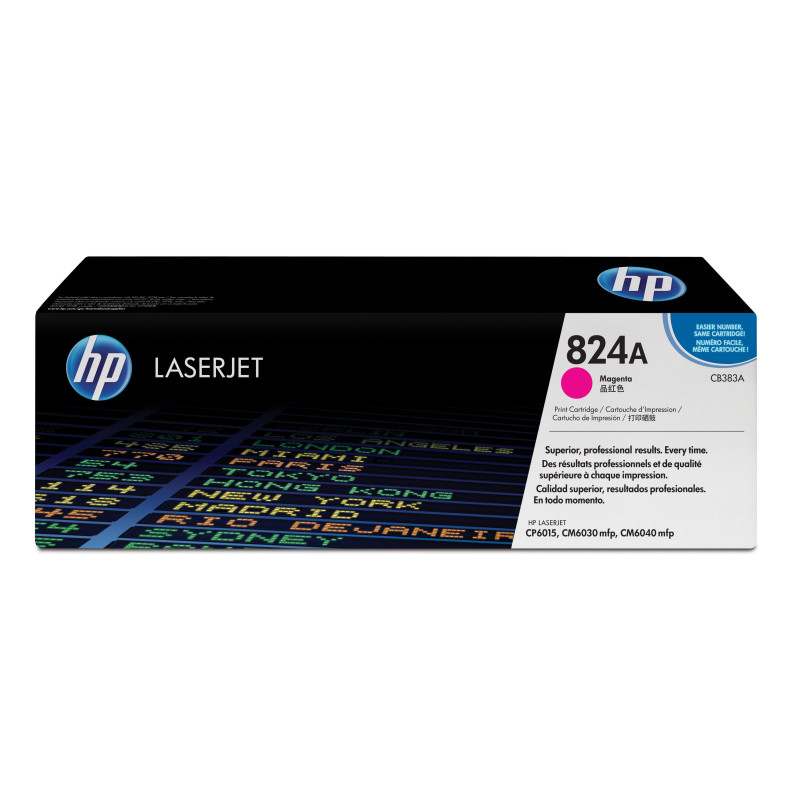 HP 824A Magenta Original LaserJet Toner Cartridge