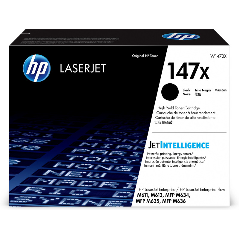 HP 147X Black LaserJet Toner Cartridge 25 200 Pages