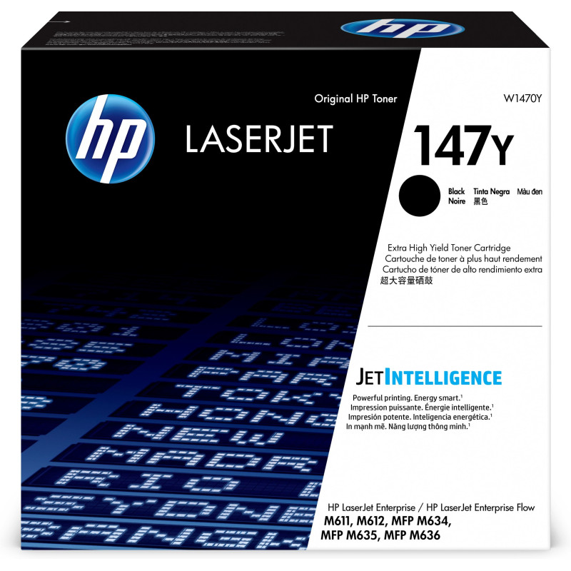 HP 147Y Black LaserJet Toner Cartridge 42 000 Pages HP 147Y Black LaserJet Toner Cartridge 42 000 Pages