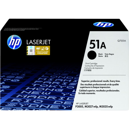 HP 51A Black Original LaserJet Toner Cartridge
