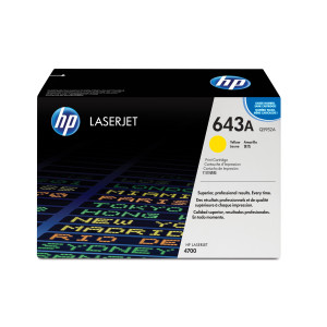 HP 643A Yellow Original LaserJet Toner Cartridge