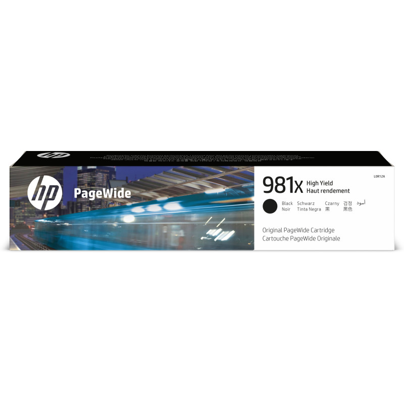 HP 981X High Yield Black Original PageWide Cartridge HP 981X High Yield Black Original PageWide Cartridge