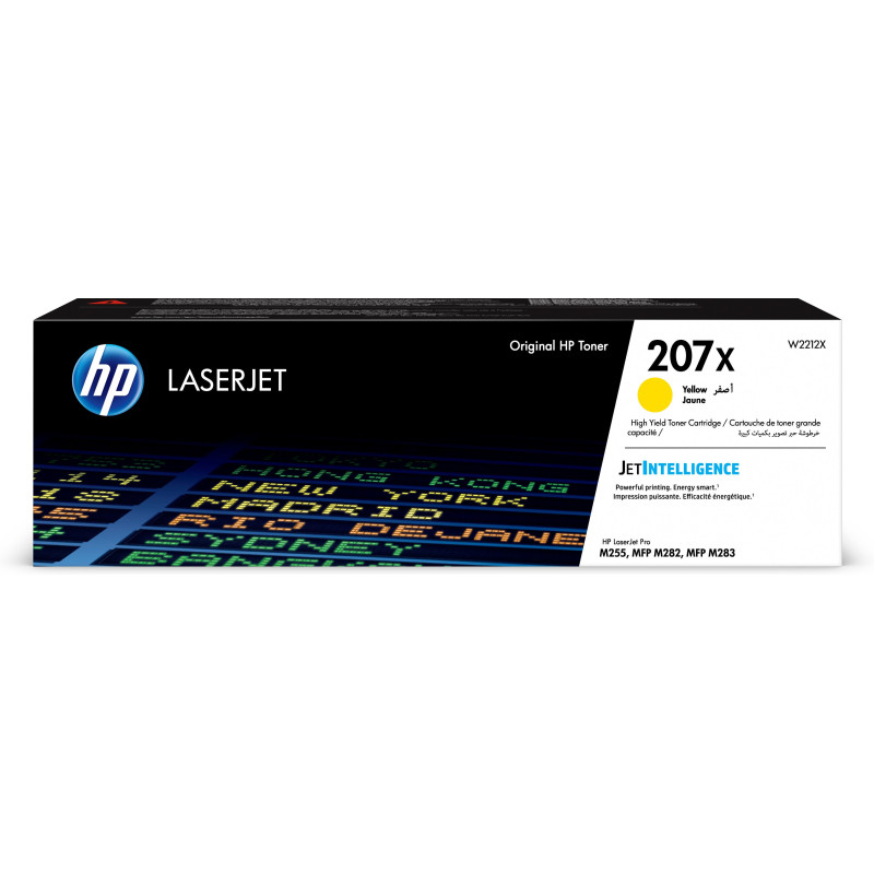 HP 207X Yellow Original LaserJet Toner Crtg 2450 Pages HP 207X Yellow Original LaserJet Toner Crtg 2450 Pages