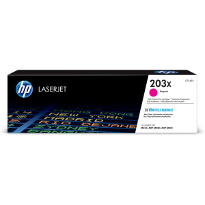 HP 203X Magenta LaserJet Toner Cartridge  2,500