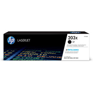 HP 203X Black LaserJet Toner Cartridge  3,200