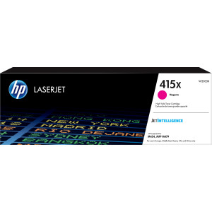 HP 415X  High Yield Magenta Original LaserJet Toner Cartridge 6000 Pages