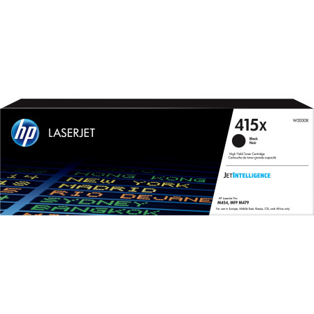 HP 415X  High Yield Black Original LaserJet Toner Cartridge 7500 Pages