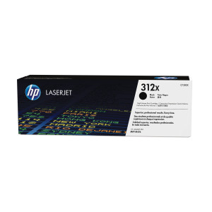 HP 312X High Yield Black Original LaserJet Toner Cartridge