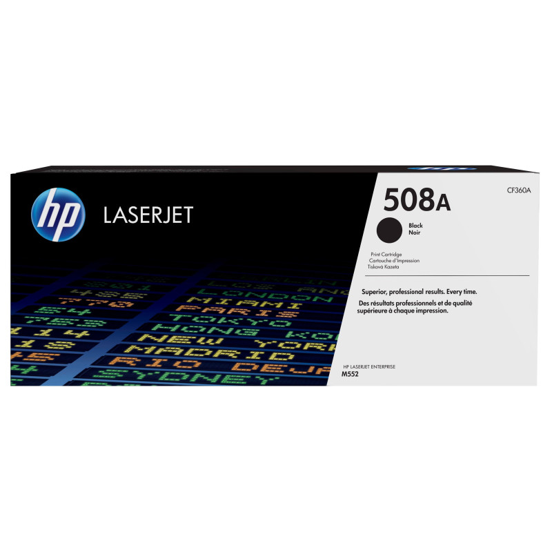 HP 508A Black Original LaserJet Toner Cartridge HP 508A Black Original LaserJet Toner Cartridge