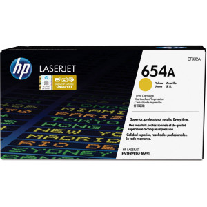 HP 654A Yellow Original LaserJet Toner Cartridge
