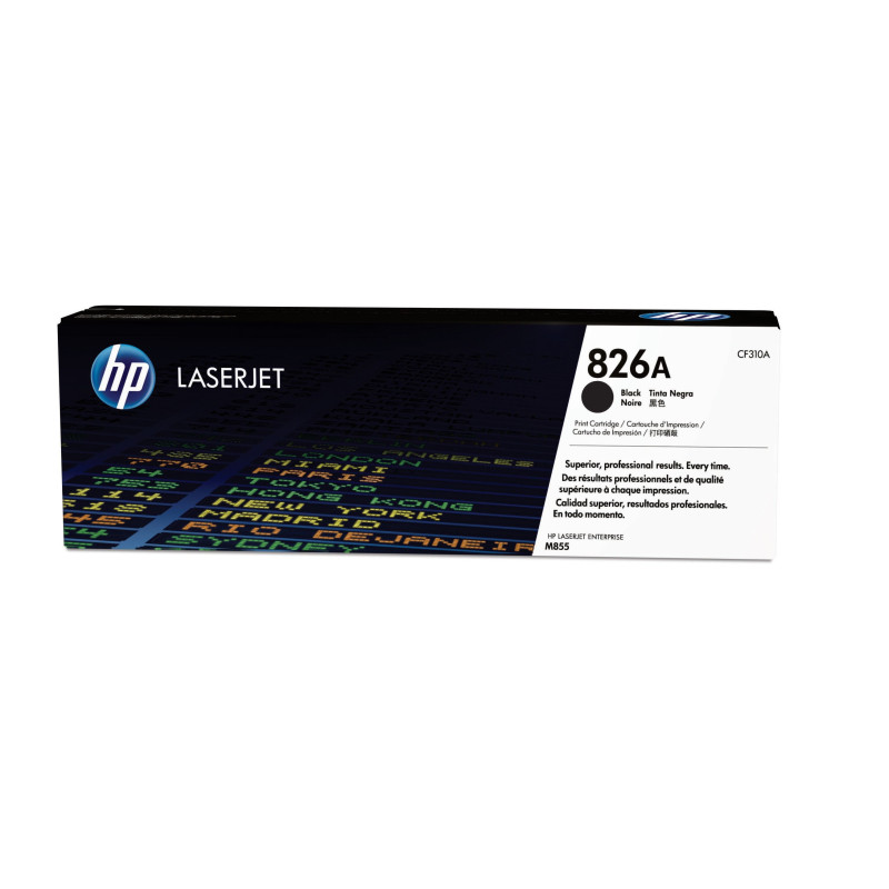 HP 826A Black Original LaserJet Toner Cartridge HP 826A Black Original LaserJet Toner Cartridge