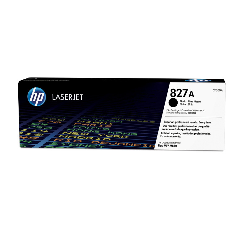 HP 827A Black Original LaserJet Toner Cartridge HP 827A Black Original LaserJet Toner Cartridge