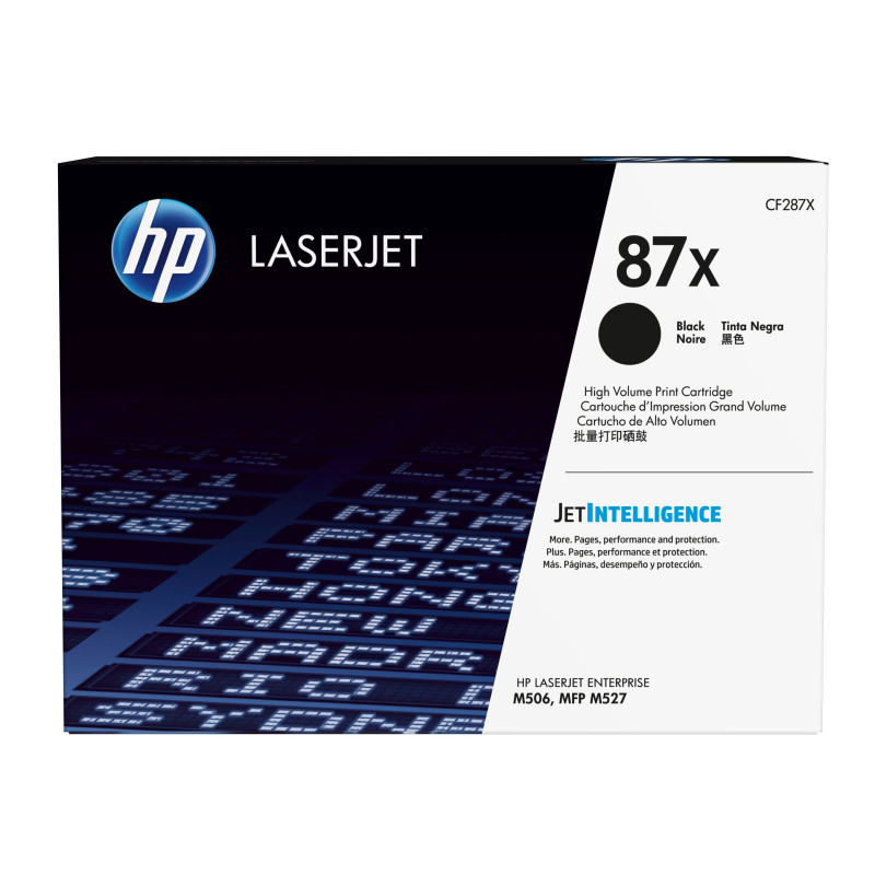 HP 87X High Yield Black Original LaserJet Toner Cartridge HP 87X High Yield Black Original LaserJet Toner Cartridge