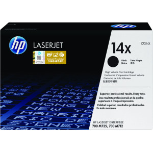 HP 14X High Yield Black Original LaserJet Toner Cartridge