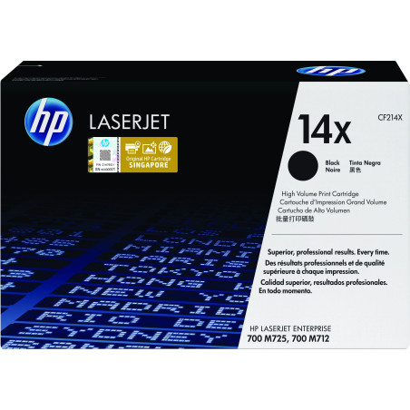 HP 14X High Yield Black Original LaserJet Toner Cartridge