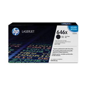 HP 646X High Yield Black Original LaserJet Toner Cartridge